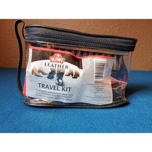 Kiwi Leather Cleaning And Restoration Travel Size Kit w/ Extra Polish